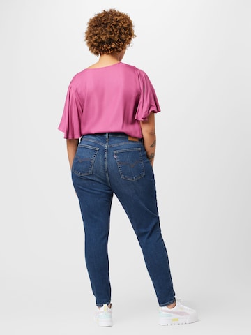 Skinny Jeans '721 PL Hi Rise Skinny' di Levi's® Plus in blu