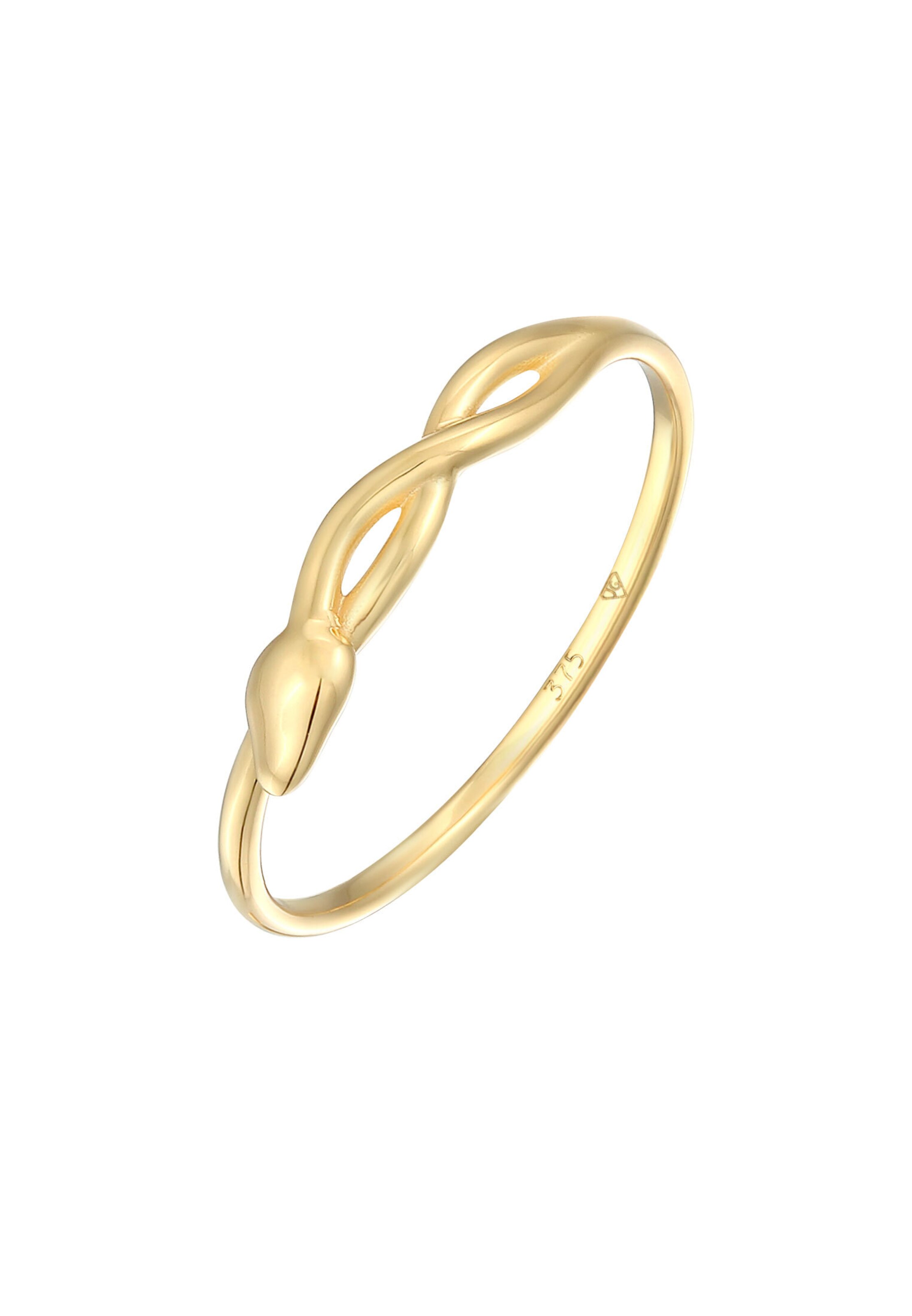 ELLI PREMIUM Ring in Gold: Vorderseite