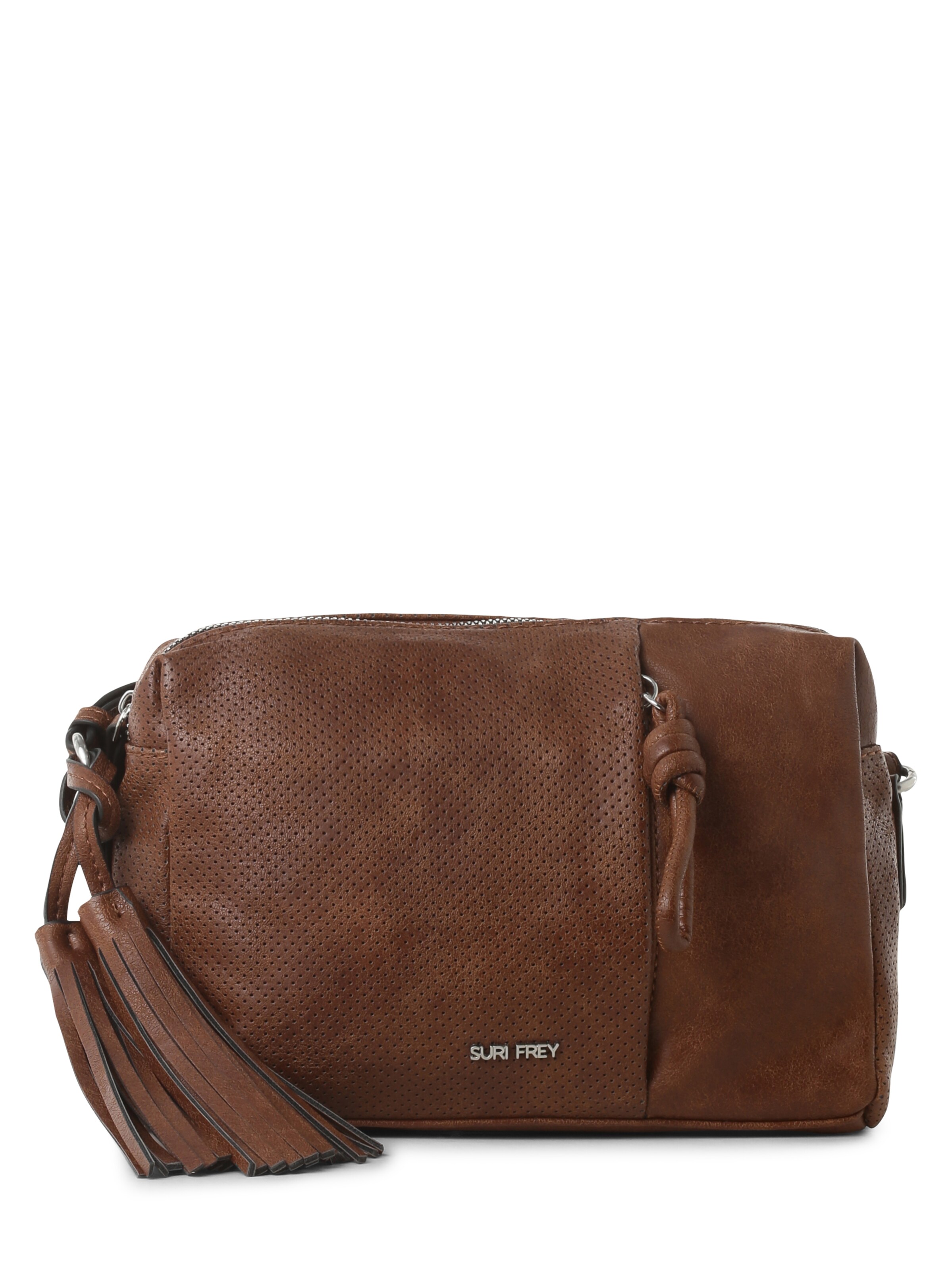 Suri Frey Schoudertas 'Nicky' in Bruin: voorkant