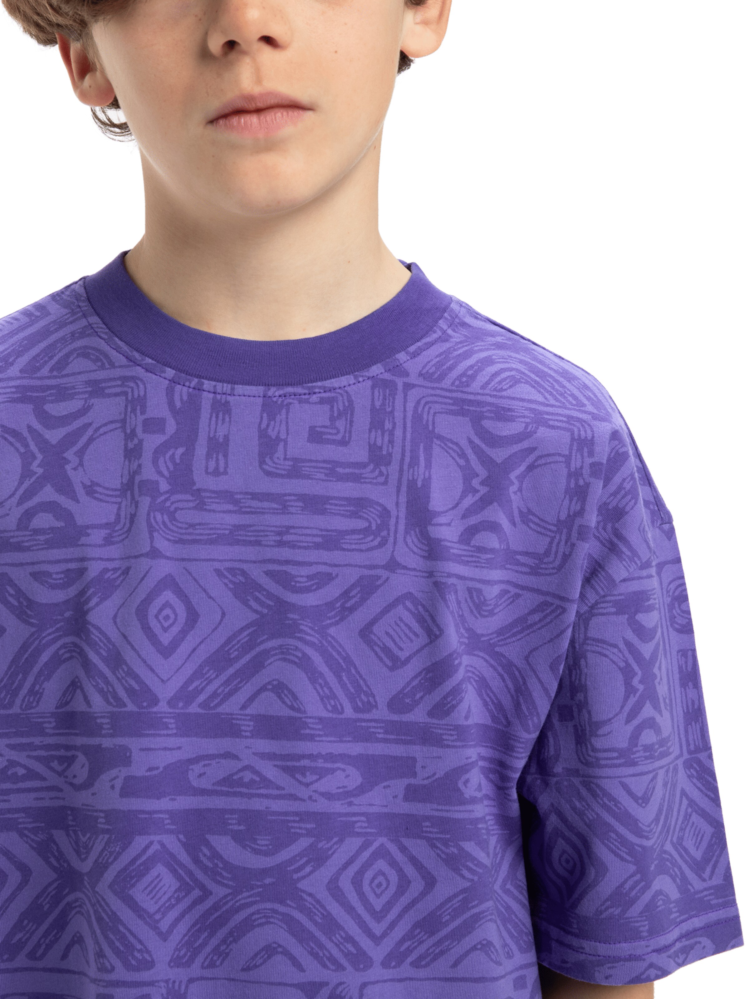 QUIKSILVER T-Shirt 'Global Heat' in Lila