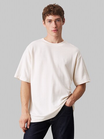 Calvin Klein Jeans Shirt in White: front