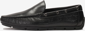 Kazar - Mocassins em preto: frente