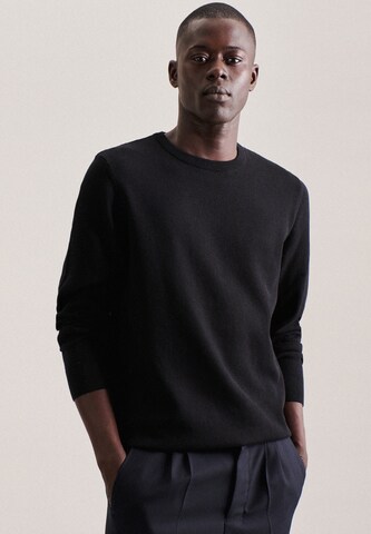 Pull-over SEIDENSTICKER en noir : devant