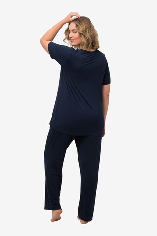 Ulla Popken Pyjama in Blau