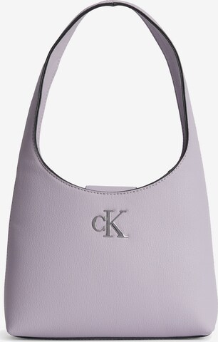 Calvin Klein Jeans Umhängetasche in Lila: predná strana