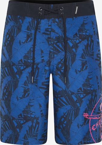 CHIEMSEE Board Shorts in Blue: front