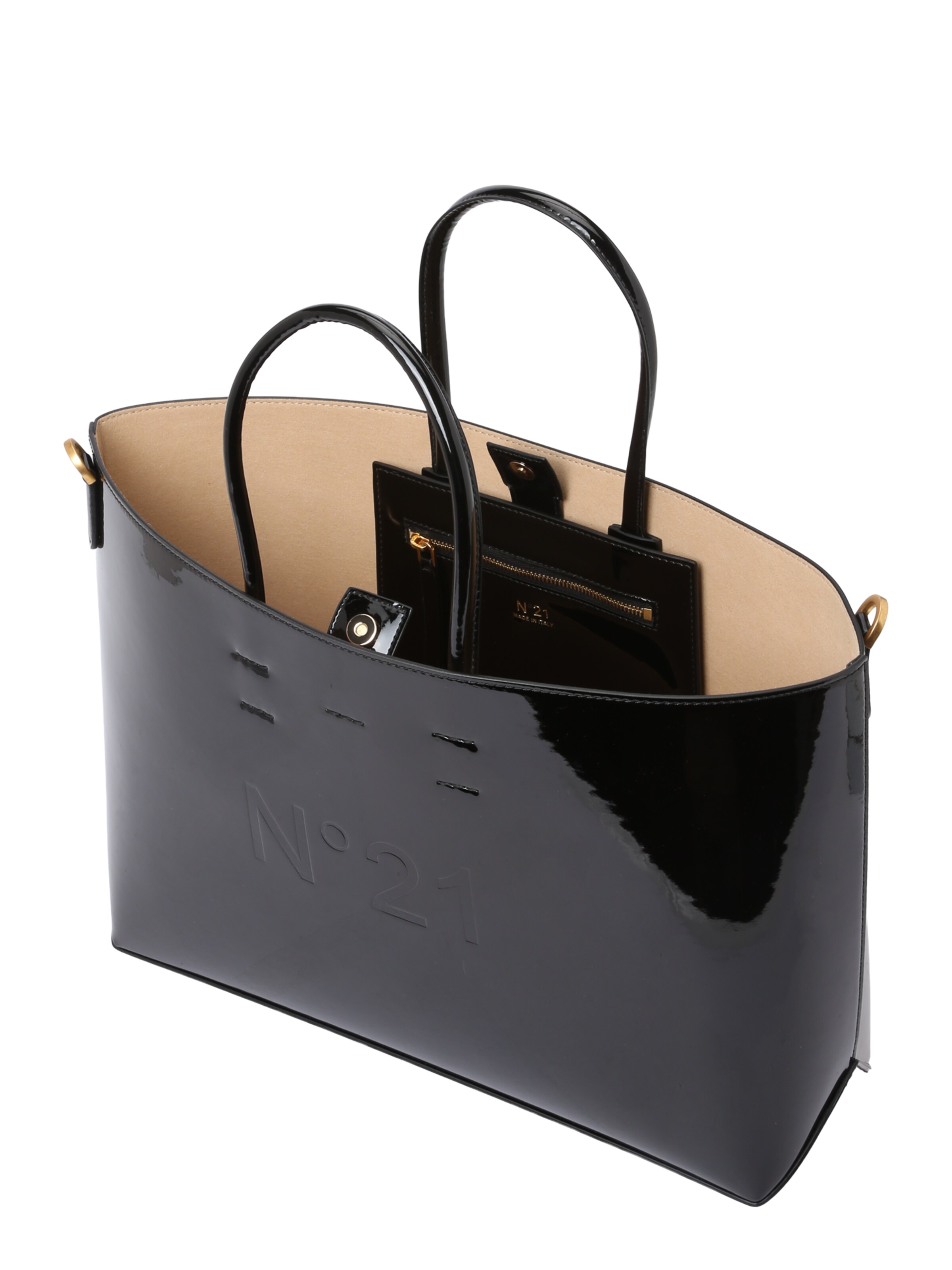 N°21 Shopper in Black