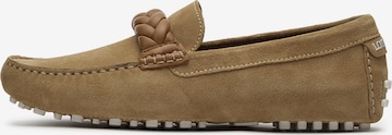 LOTTUSSE Moccasins ' Nautico ' in Brown: front