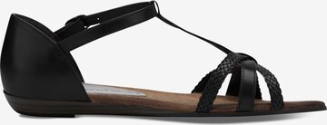 TAMARIS Sandalen met riem in Zwart