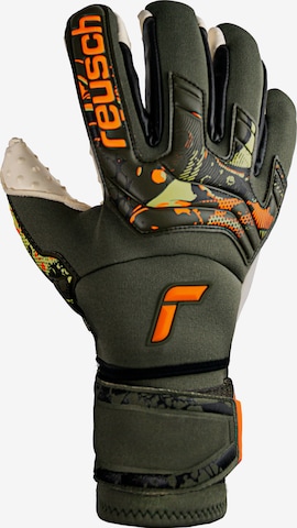 REUSCH Athletic Gloves 'Attrakt' in Green