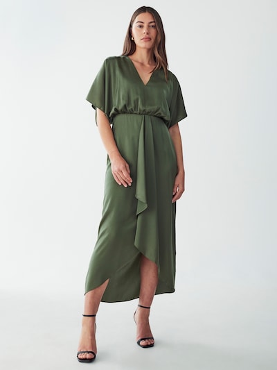 Willa Obleka 'BRENA MIDI DRESS' | kaki barva, Prikaz izdelka