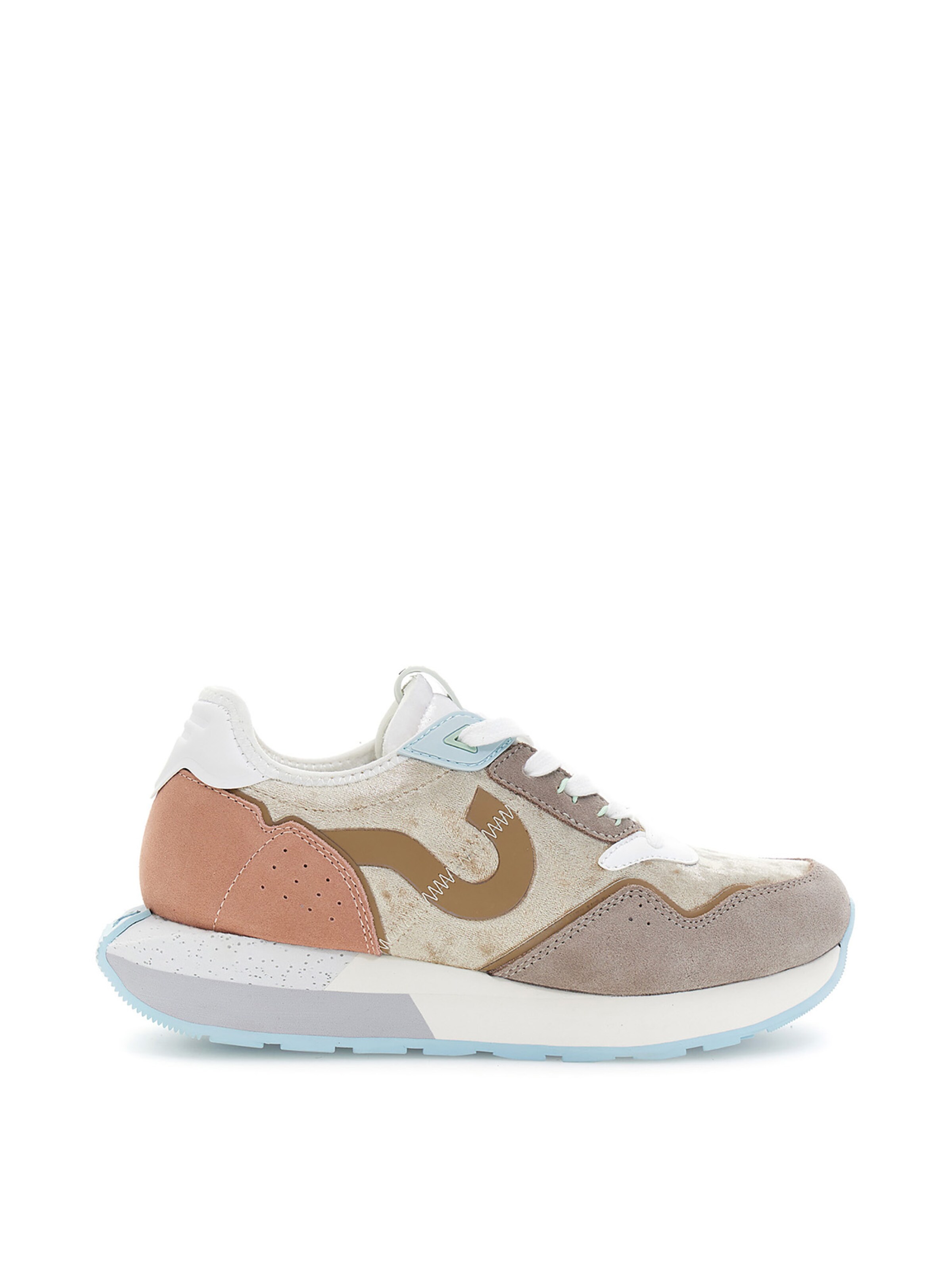 CAFè NOIR Sneakers laag in Beige