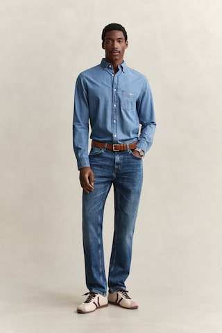 Regular Jeans 'Classic' de la GANT pe albastru