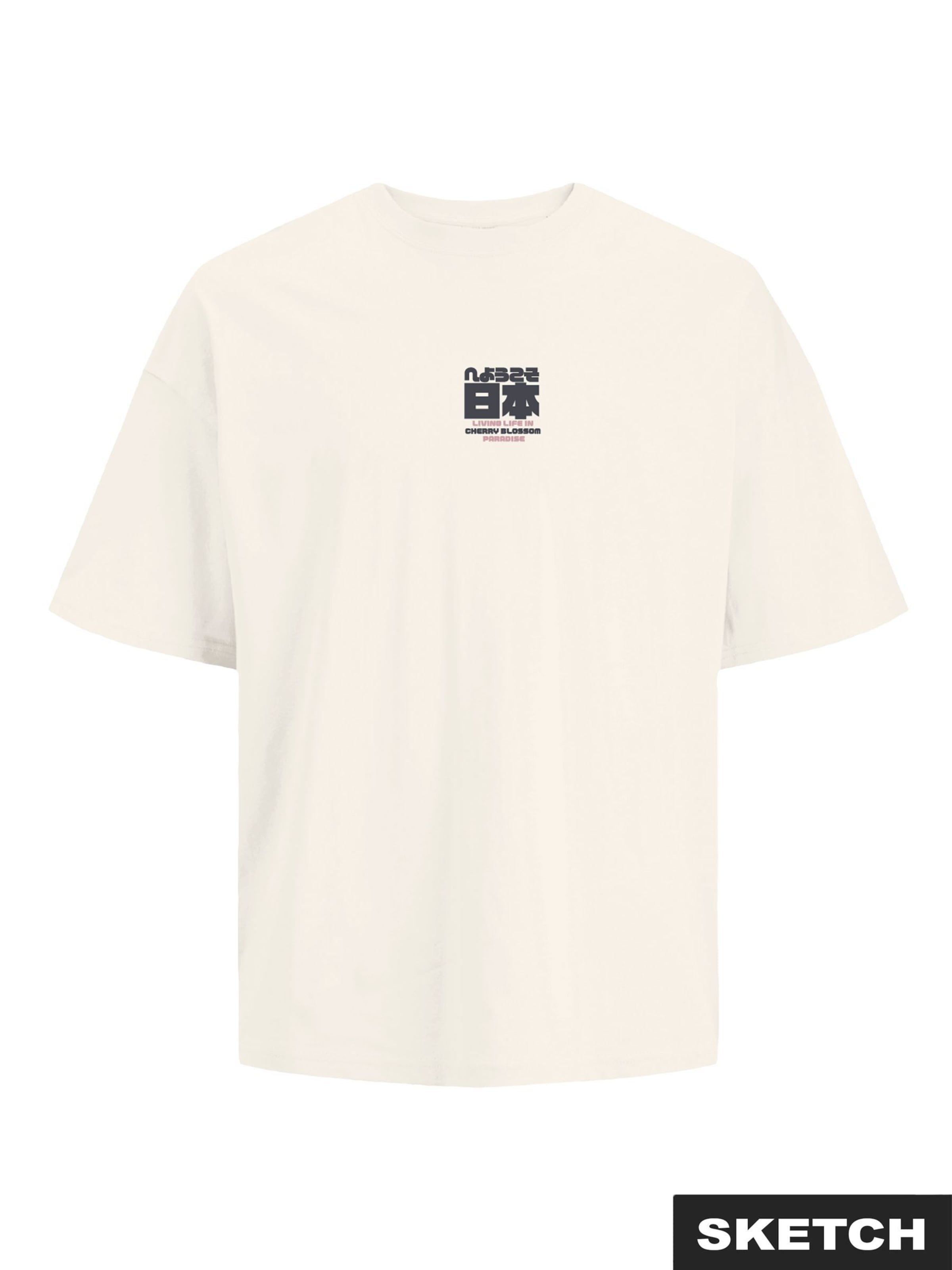 JACK & JONES Shirt in White: front