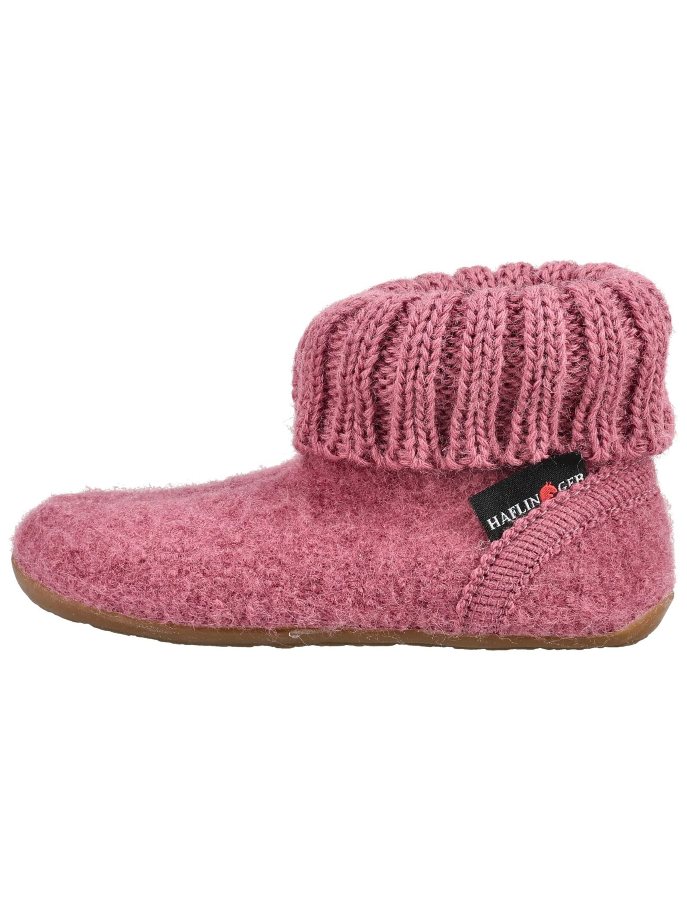 HAFLINGER Huisschoenen in Roze