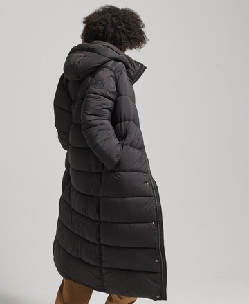 Manteau d’hiver Superdry en noir