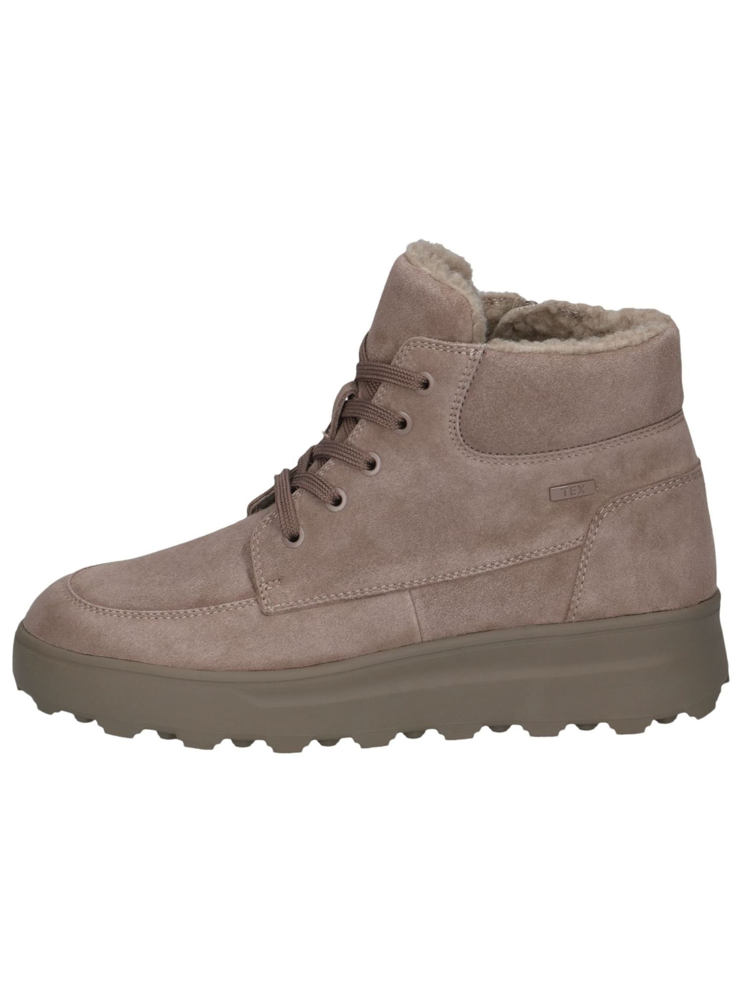 Stivaletto stringato di CAPRICE in beige