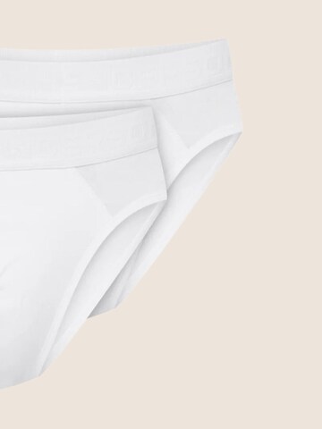 Henderson Slip 'Boxershorts Doppelpack aus Baumwolle Mix Atmungsaktiv bequem Move' in Wit