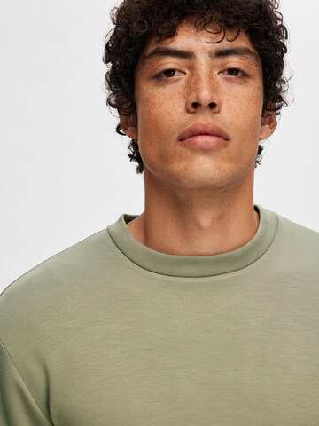 SELECTED Sweatshirt in Groen
