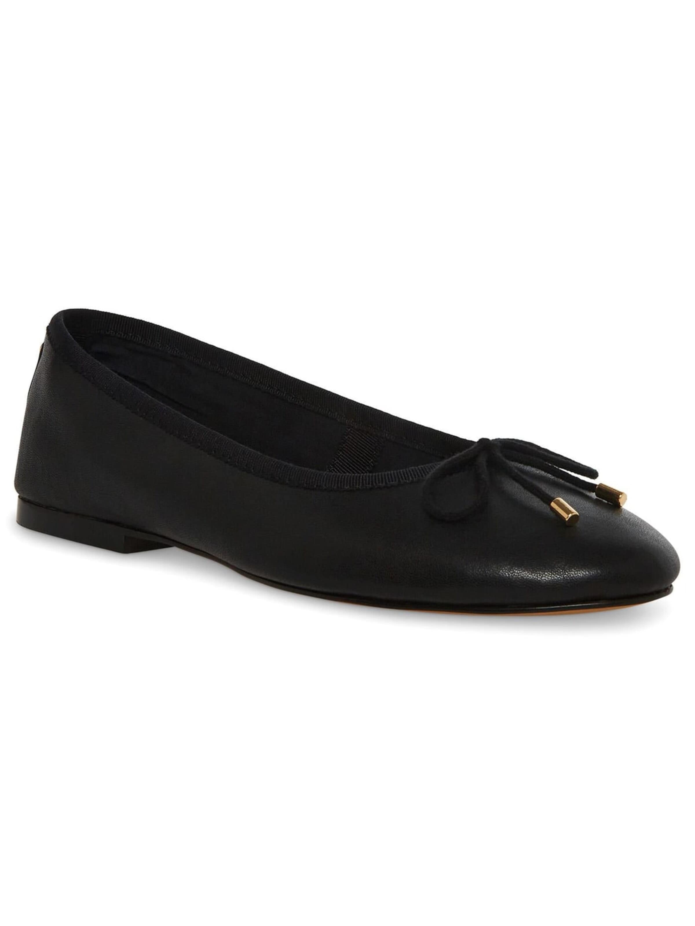 STEVE MADDEN Moccasin 'Bellami Black Leather Sheep Nappa Loafer Shoes' in 36 in Black, Item view