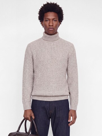 JACK & JONES - Jersey en beige: frente