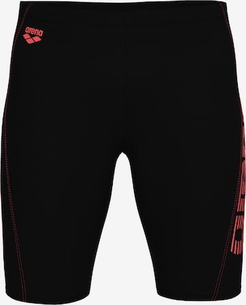 ARENA Бански къси панталонки 'BYOR EVO JAMMER' в черно: отпред