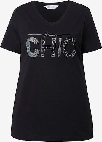 MIAMODA Shirt in Schwarz: Vorderseite