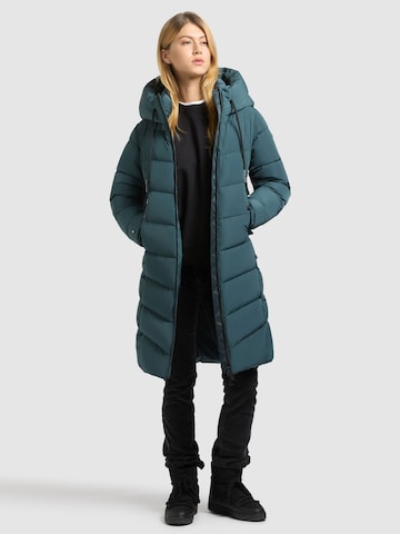 khujo Winter Coat 'Mikia4' in Green
