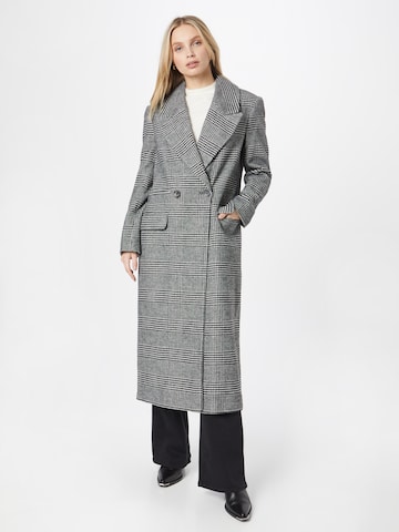 Manteau mi-saison River Island en gris : devant