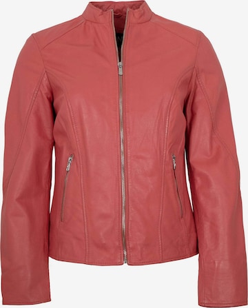 Jilani Between-Season Jacket 'Fulya' in Orange: front