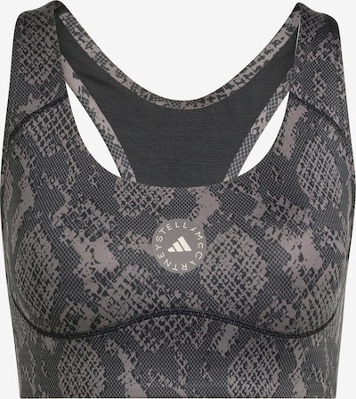 ADIDAS BY STELLA MCCARTNEY Sujetador deportivo 'Power Impact' en antracita / color barro / blanco, Vista del producto