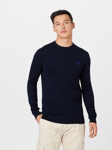 SCOTCH & SODA Trui 'Classic' in Blauw: voorkant