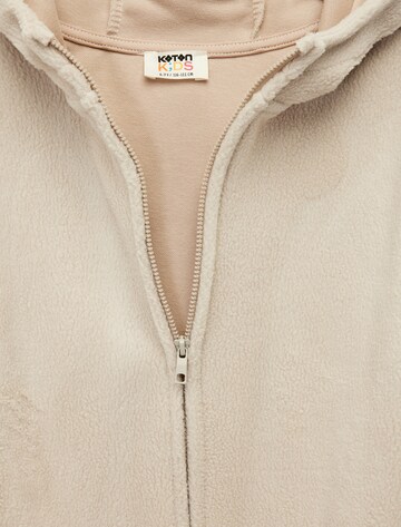 Koton Fleece jas in Beige