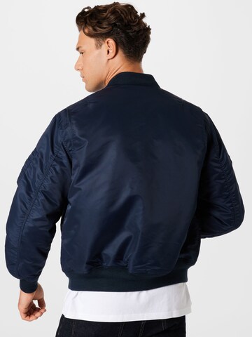 Superdry Between-Season Jacket 'MA1' in Blue