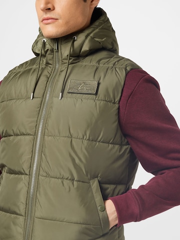 Gilet di ALPHA INDUSTRIES in verde