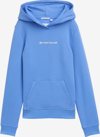 TOM TAILOR Sweatshirt in Blue: front