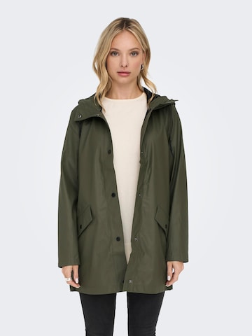 Manteau mi-saison 'Elisa' ONLY en vert