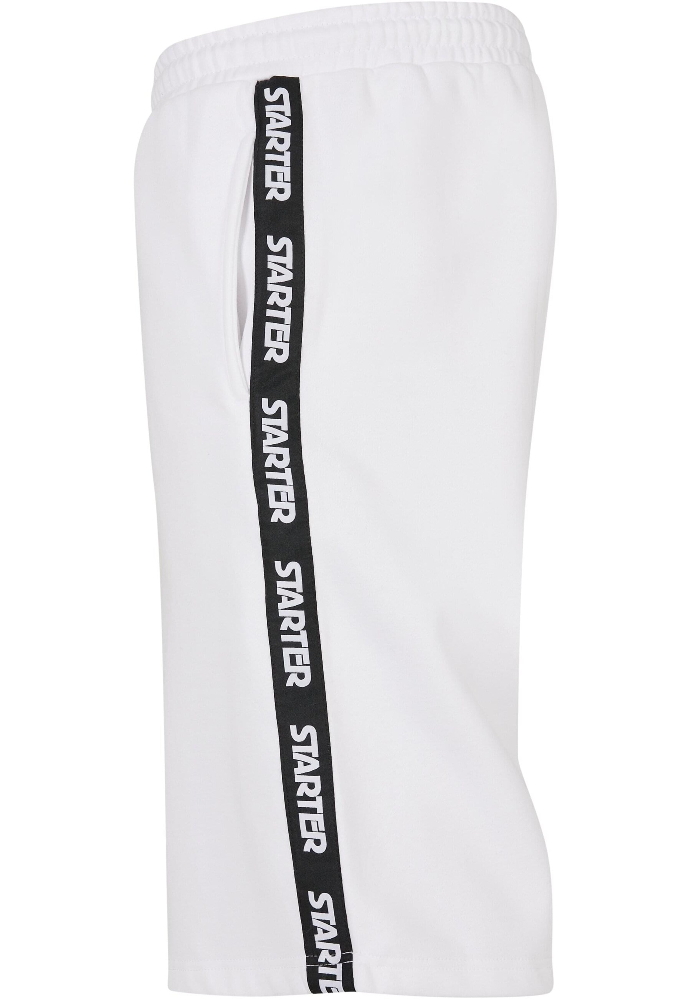 Starter Black Label Voľný strih Nohavice - Biela