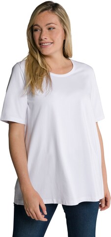 T-shirt Ulla Popken en blanc