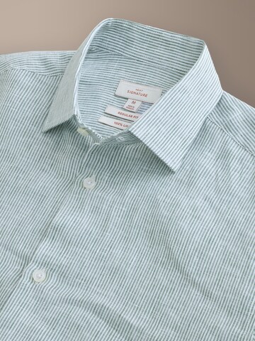 Regular fit Camicia 'Signature' di Next in beige