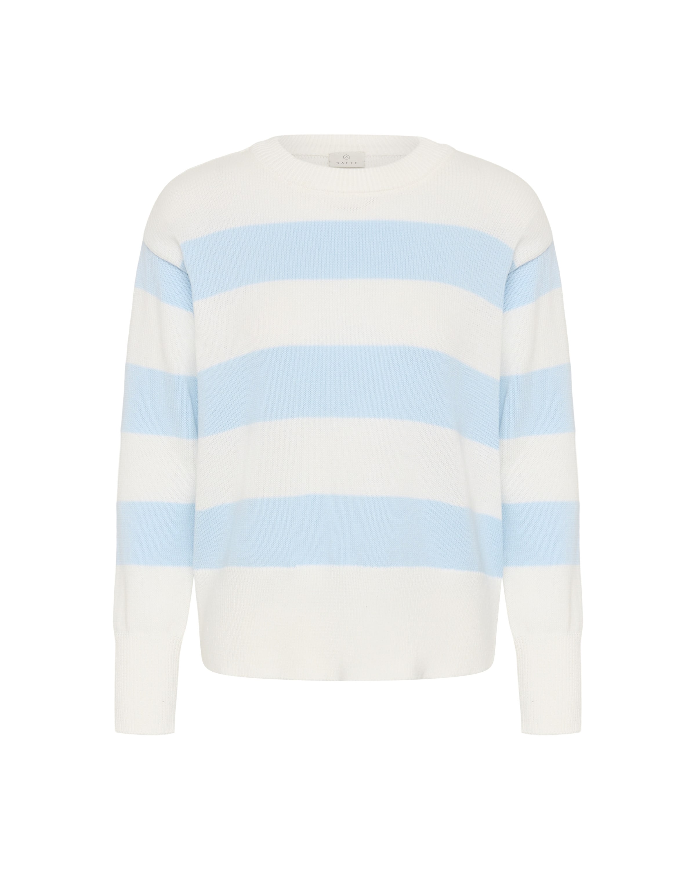 Pull-over 'KAharriet' Kaffe en bleu : devant
