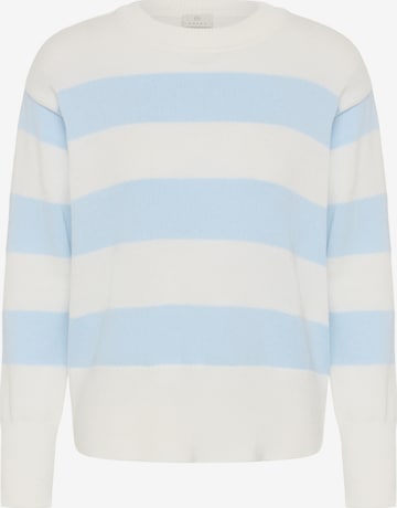 Pull-over 'KAharriet' Kaffe en bleu : devant