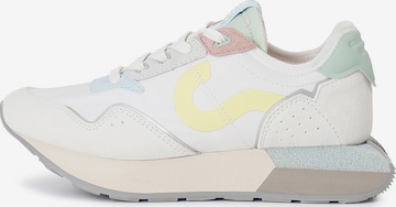 Sneaker bassa di CAFè NOIR in bianco: frontale