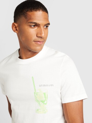 T-Shirt s.Oliver en blanc
