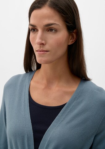 s.Oliver Lang cardigan i blå