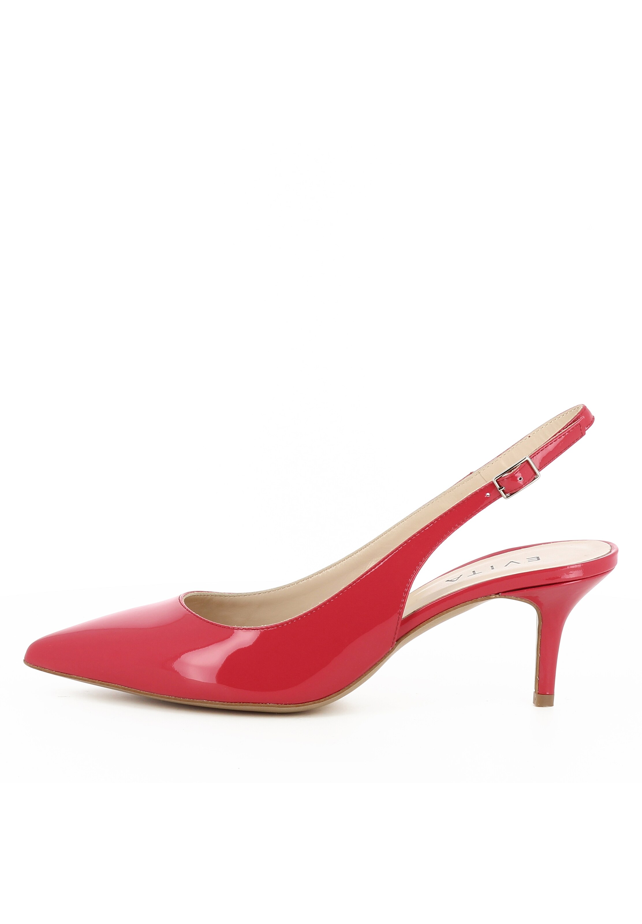 EVITA Damen Sling Pumps GIULIA in rot, Produktansicht
