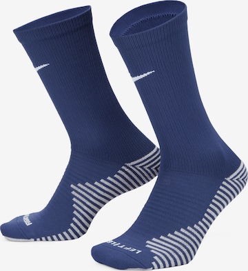 NIKE Athletic Socks in Blue: front