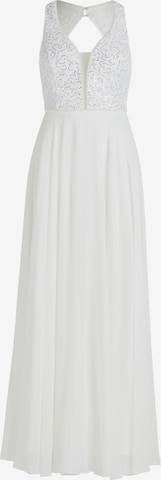 Vera Mont Evening Dress in White: front