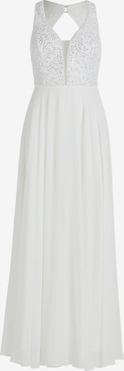 Vera Mont Abendkleid mit Pailletten in weiß, Produktansicht