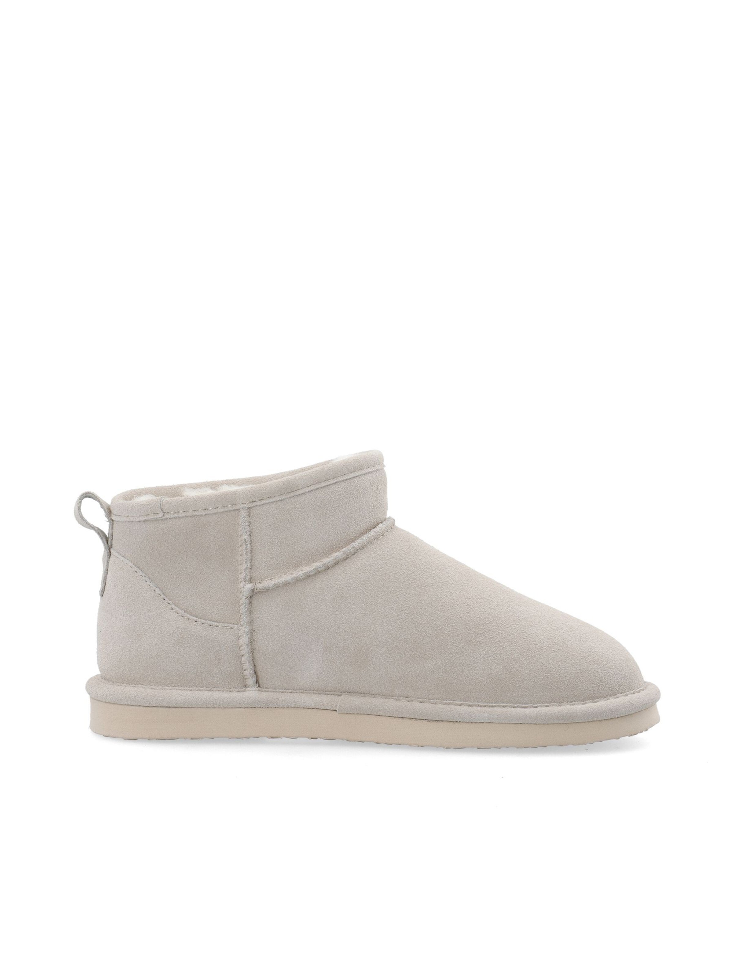 Boots 'Snow' Bianco en beige